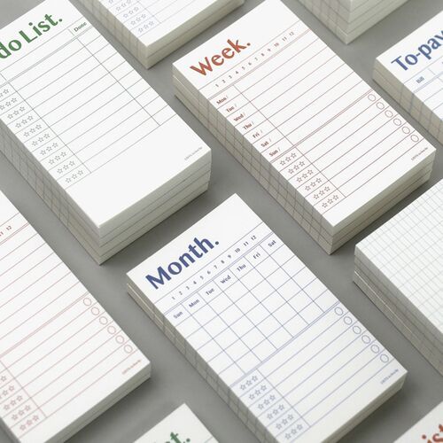 Live By Plan Memo Pad