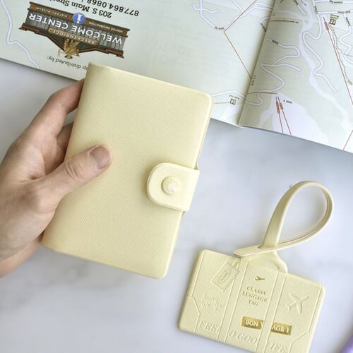 Classy Anti Skimming Passport & SIM Card Case - Image 1