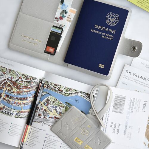 Classy Anti Skimming Passport & SIM Card Case - Image 5