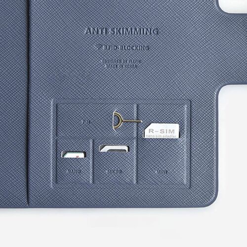 Classy Anti Skimming Passport & SIM Card Case - Image 15