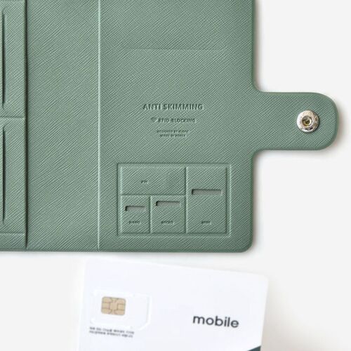 Classy Anti Skimming Passport & SIM Card Case - Image 16
