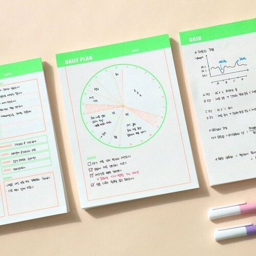 Medium Highlighter Memo Pad