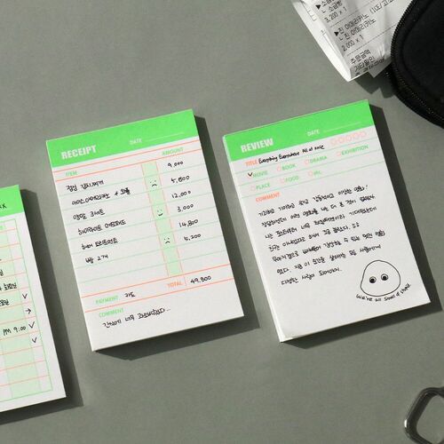 Small Highlighter Memo Pad