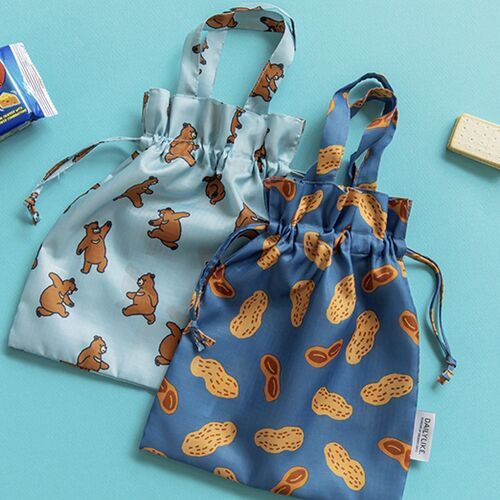 Small Daily Drawstring Bag