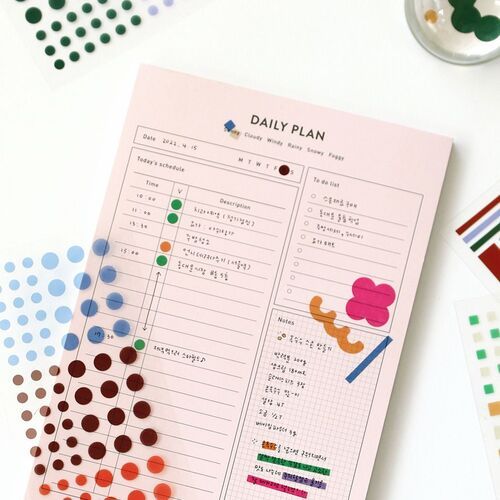 Life A5 Schedule Notepad - Image 2