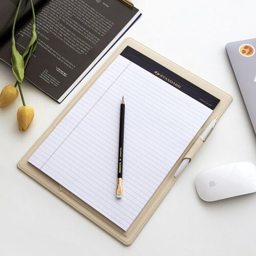 Vegan Leather A4 Notepad Holder