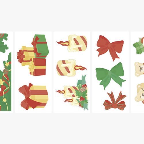 Christmas Paper Point Sticker - Image 8