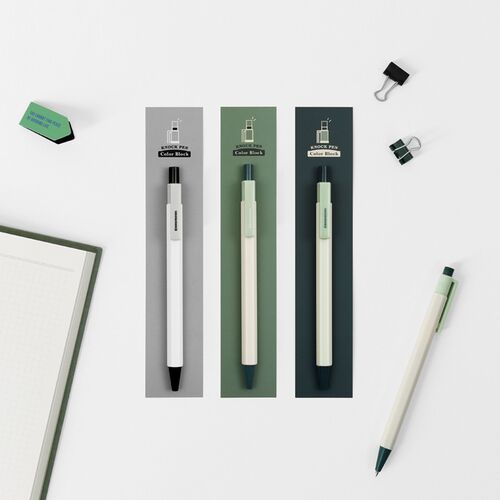 Color Block Hexagon Gel Pen