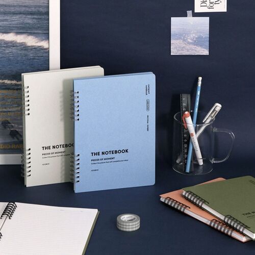 Compact A5 Hardcover Lined Notebook