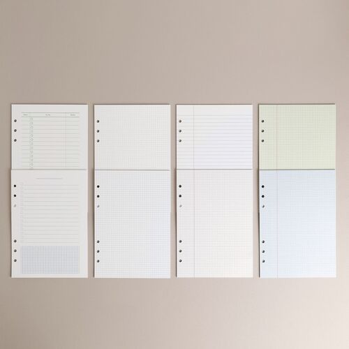 Basic 6 Ring A5 Note Refill - Image 15