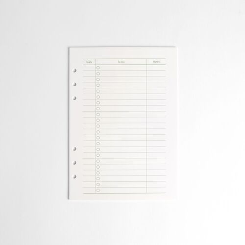 Basic 6 Ring A5 Note Refill - Image 12