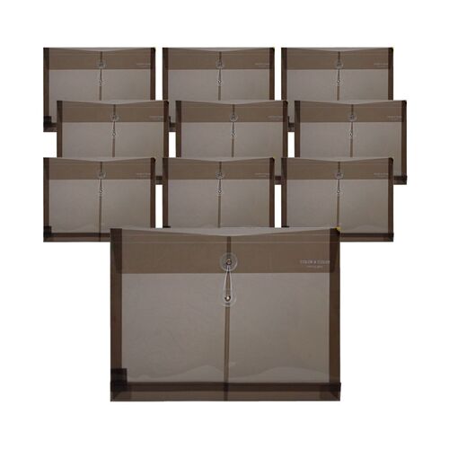 10pcs String Tie Document Envelope Set