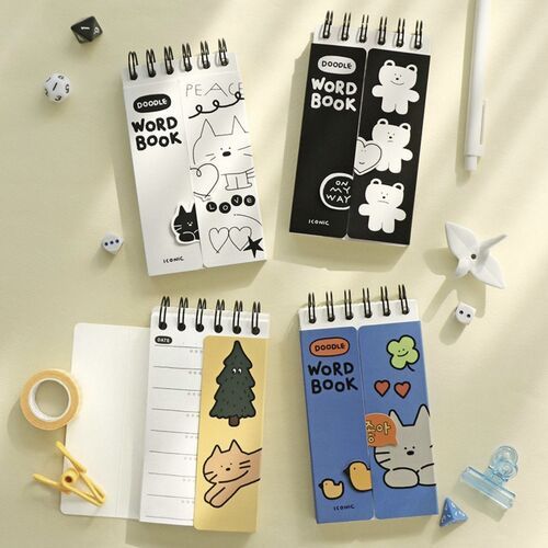 Doodle Vocab Word Notebook