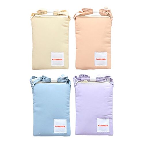 Soft Pastel Cotton Phone Crossbody Bag