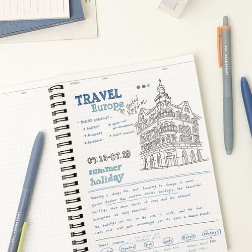 Colorful Life & Pieces 0.38mm Gel Pen - Image 6