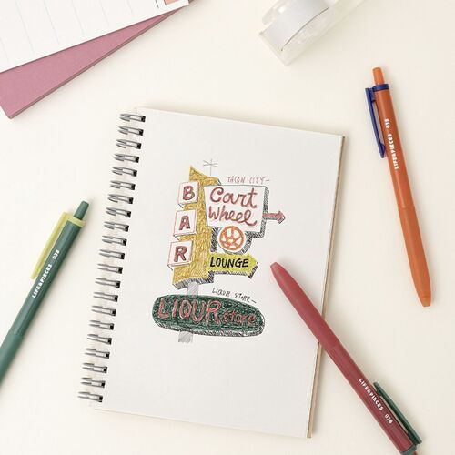 Colorful Life & Pieces 0.38mm Gel Pen - Image 14