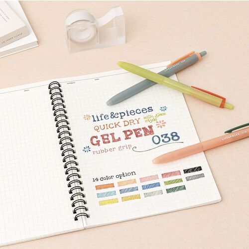 Colorful Life & Pieces 0.38mm Gel Pen - Image 17
