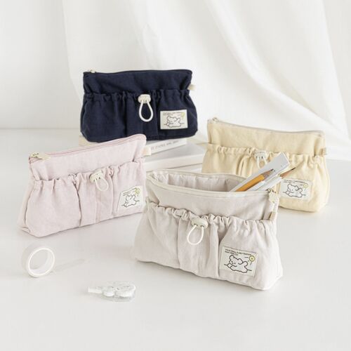 Coi Puppy String Pocket Pen Pouch