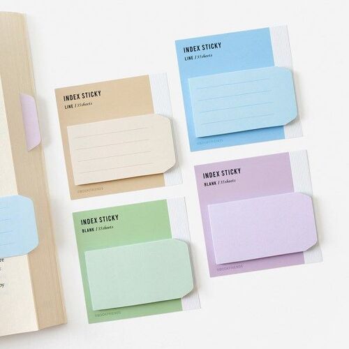 Small Pastel Index Sticky Note