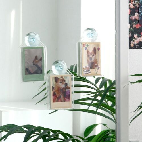 3pcs Window Attachable Instax Mini Photo 1 Pocket