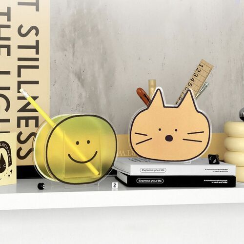 Doodle Acrylic Pen Holder - Image 6