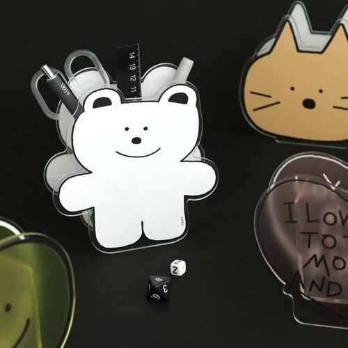 Doodle Acrylic Pen Holder - Image 14