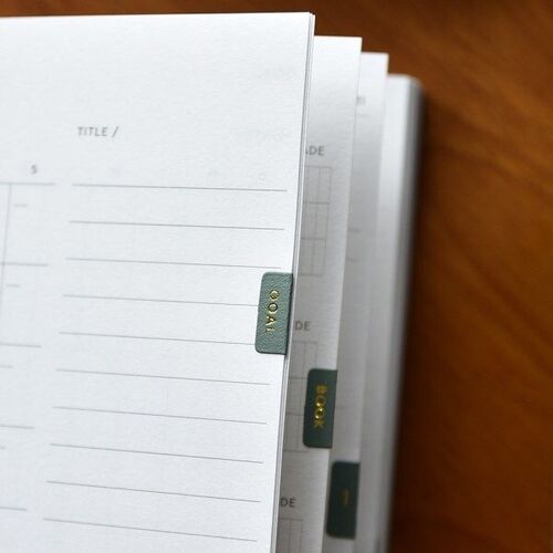 Inner Leather Index Sticker