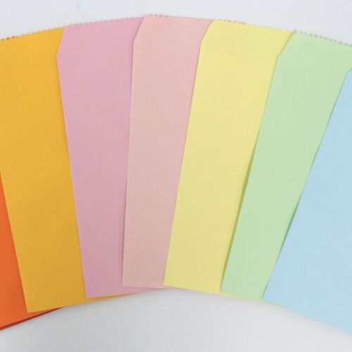 4pcs Colorful Vertical Envelope Set - Image 2