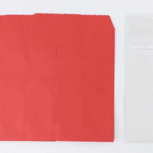 4pcs Colorful Vertical Envelope Set - Image 3