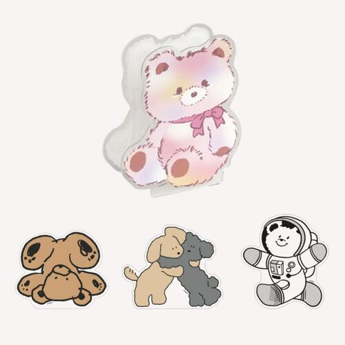 Animal Friends Acrylic Pen Holder - Image 6