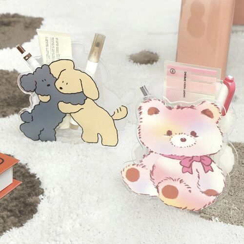 Animal Friends Acrylic Pen Holder - Image 13