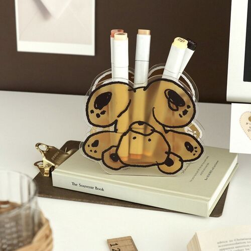 Animal Friends Acrylic Pen Holder - Image 15