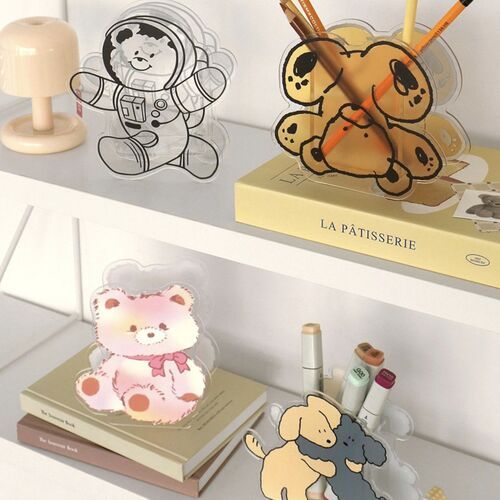 Animal Friends Acrylic Pen Holder - Image 18