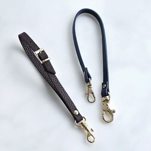 Genuine Leather Card Wallet Strap