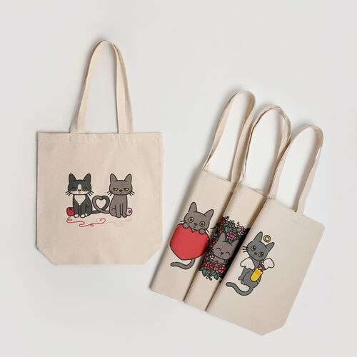 Lana Cat Love Tote Bag - Image 13