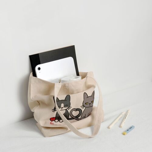 Lana Cat Love Tote Bag - Image 9