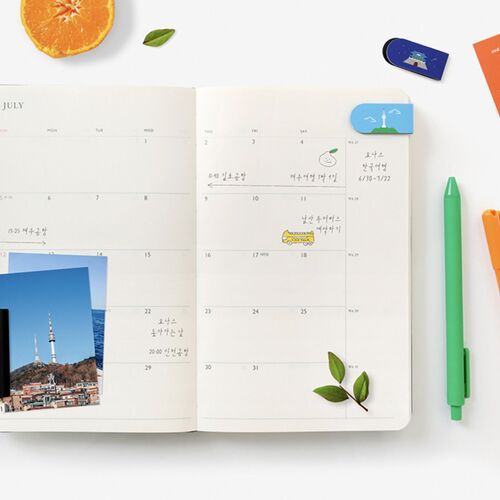 2pcs Vivid Magnetic Index Bookmark Set - Image 6