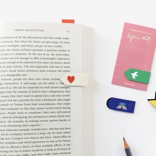 2pcs Vivid Magnetic Index Bookmark Set - Image 17