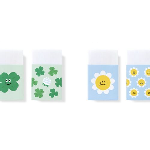Smile Happy & Lucky Eraser - Image 4