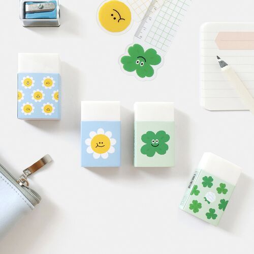 Smile Happy & Lucky Eraser