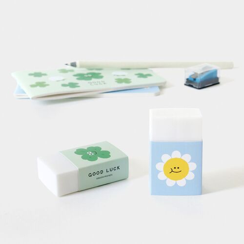 Smile Happy & Lucky Eraser - Image 6