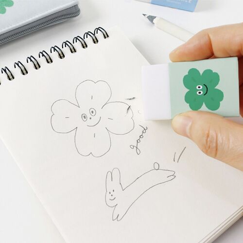 Smile Happy & Lucky Eraser - Image 8