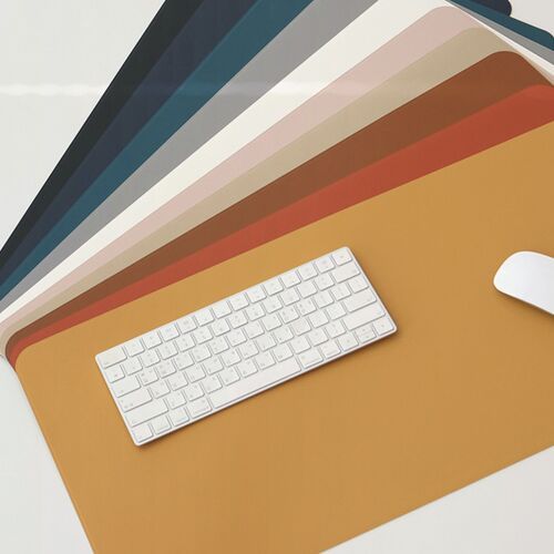 Vegan Leather Wide Desk Mat