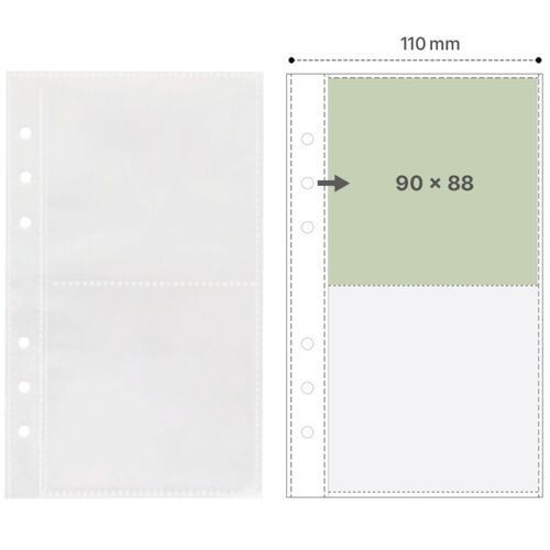 Double-sided 6 Ring A6 Pocket Refill - Image 6