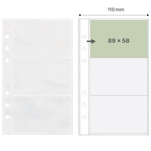 Double-sided 6 Ring A6 Pocket Refill - Image 5