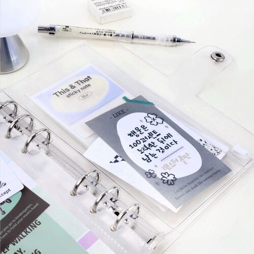 Double-sided 6 Ring A6 Pocket Refill - Image 13