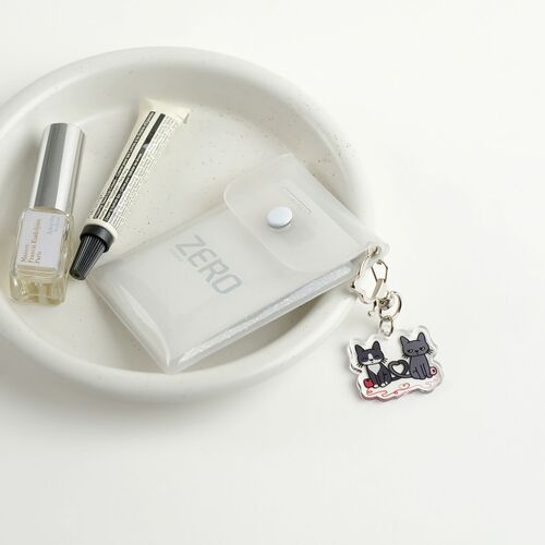 Lana Cat Pose Acrylic Key Ring - Image 9