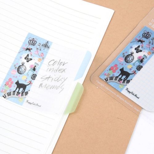 Happy Cat's Street Sticky Note