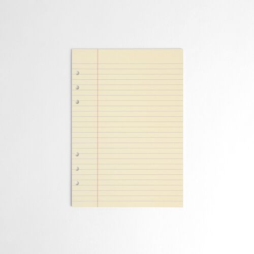 Basic 6 Ring A5 Note Refill - Image 13