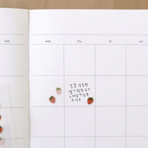 Mini Strawberry Deco Sticker - Image 3